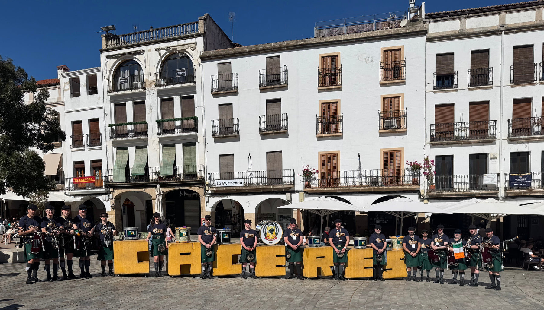 The PADI’s Take Caceres by Storm: Irish Piping at the Caceres Irish Fleadh