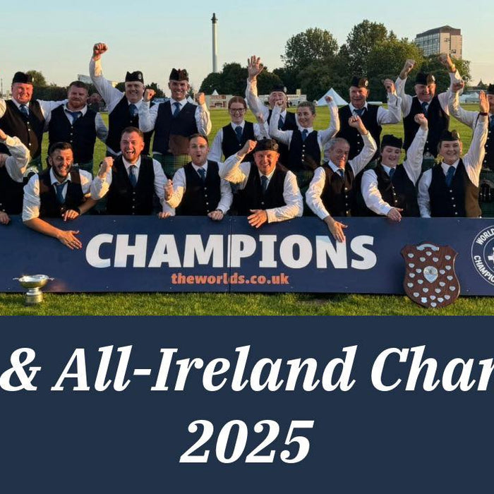 Irish Pipe Bands Shine at the World Championships 2025