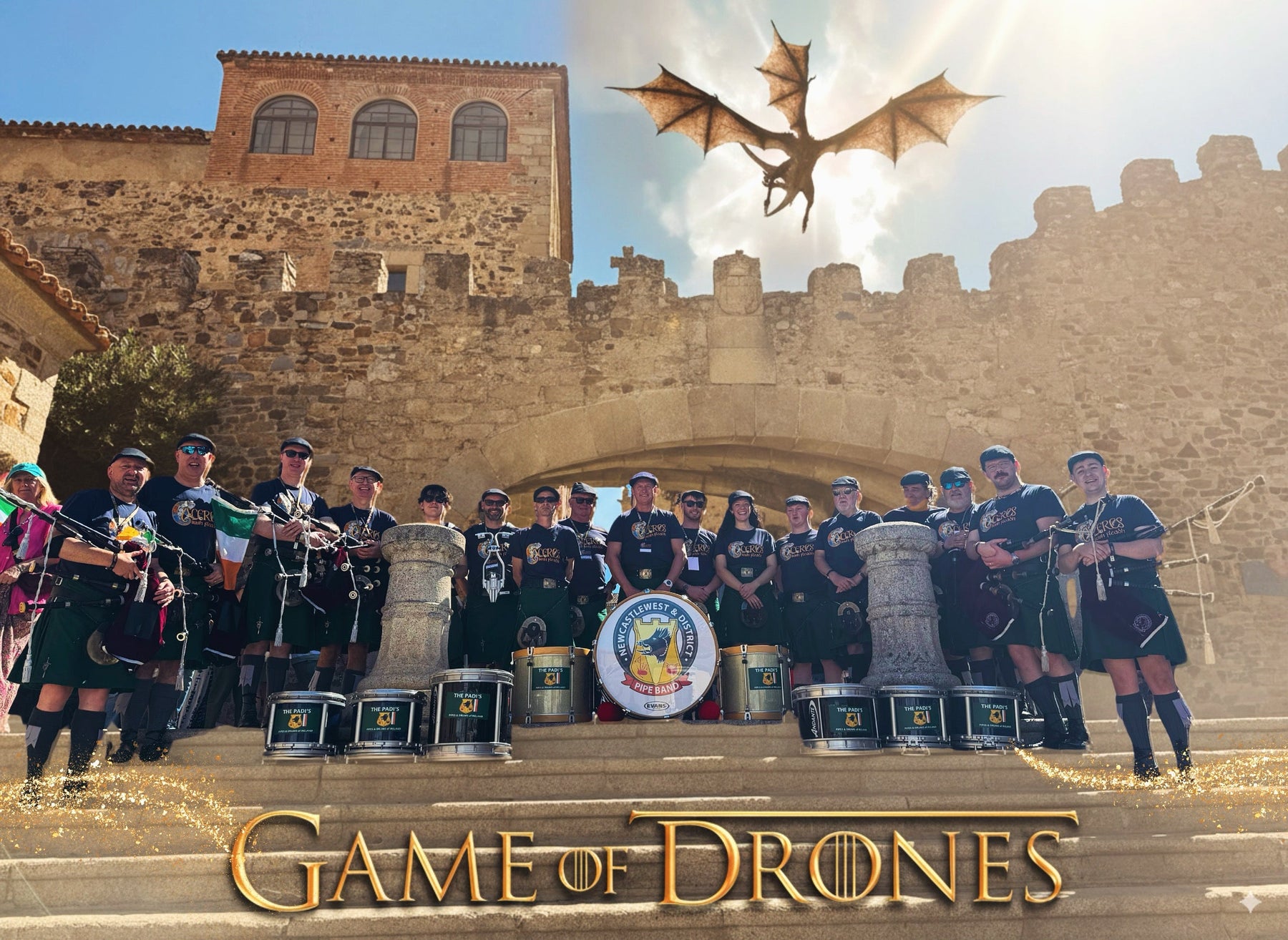 The PADI’s Take Caceres by Storm: Irish Piping at the Caceres Irish Fleadh