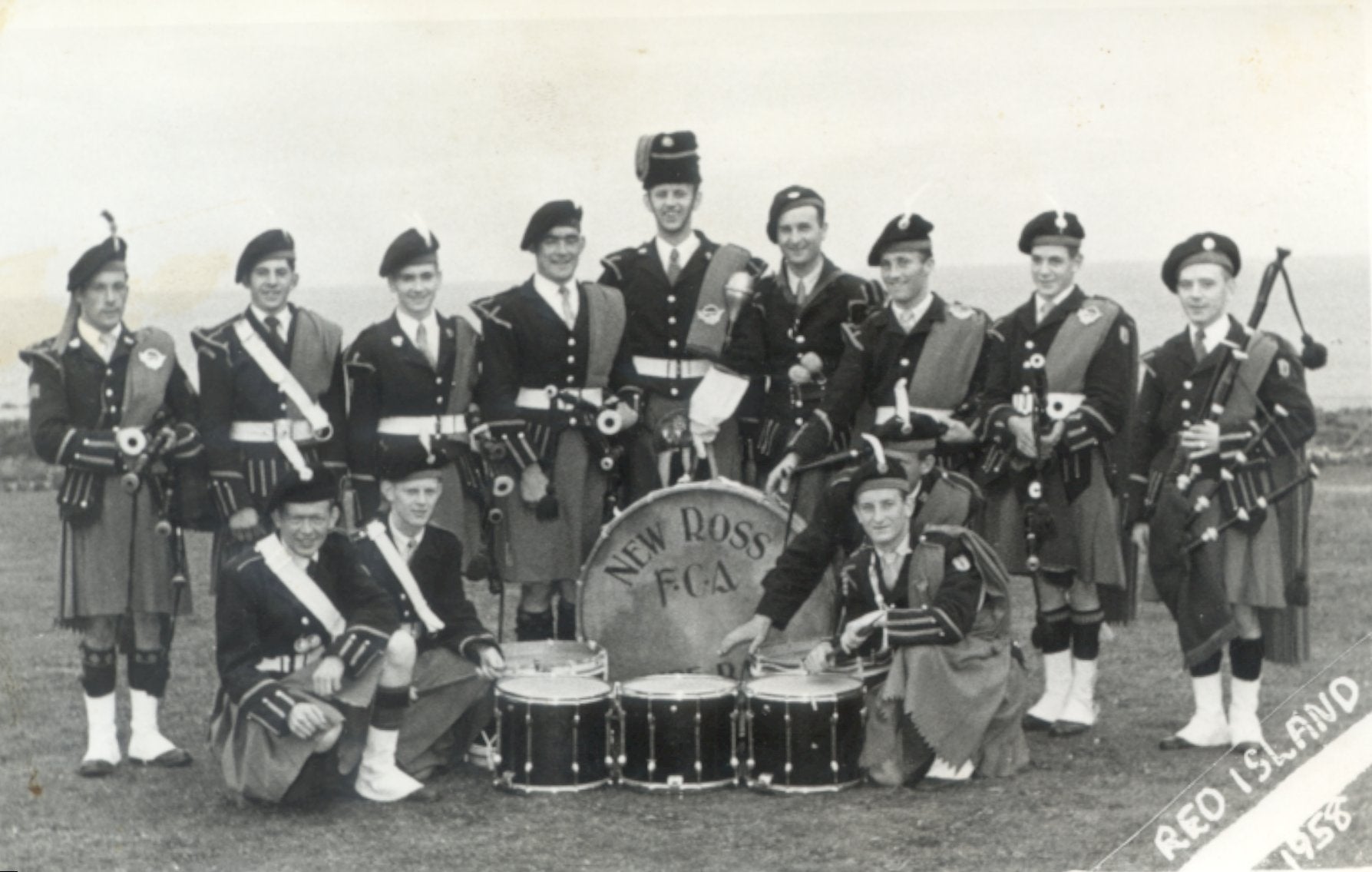 The History of the New Ross FCÁ Pipe Band: A Legacy of Music and Service