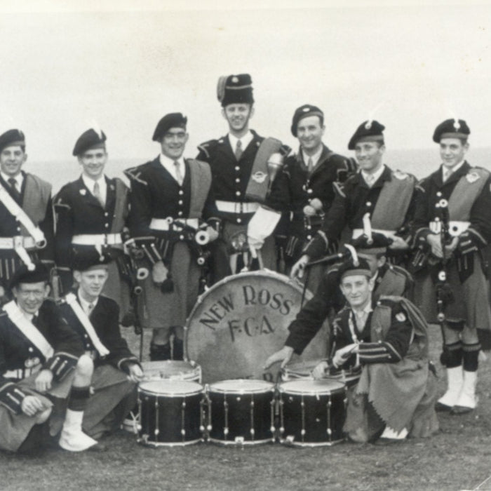 The History of the New Ross FCÁ Pipe Band: A Legacy of Music and Service