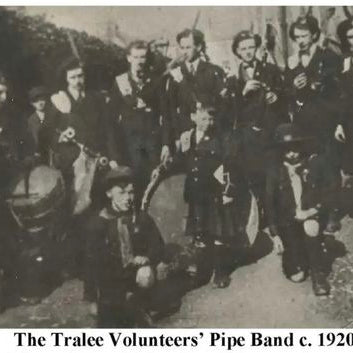 Tralee Volunteers Pipe Band, 1920.