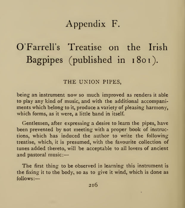 DIGITAL COPY - The Story Of The Bagpipe by William Grattan Flood