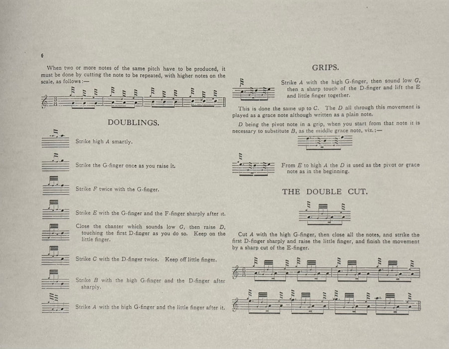 DIGITAL COPY - Irish Airs for the War Pipes - Arranged and Edited by Orpen Palmer